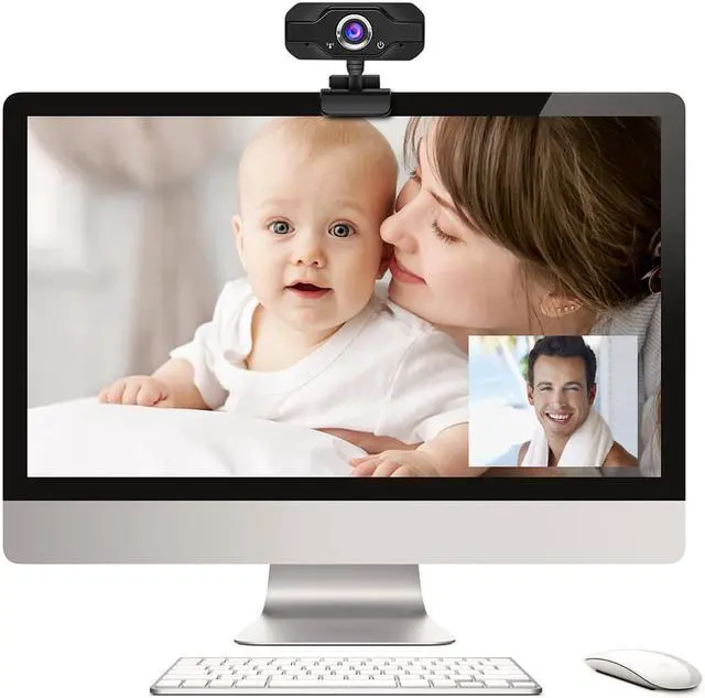 Alt view image 3 of 7 - HD Webcam Built-in Dual Mics Smart 1080P Web Camera USB Pro Stream Camera for Desktop Laptops PC Game Cam For OS Windows10/8