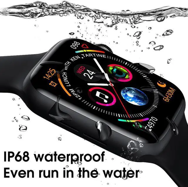 Alt view image 2 of 7 - Smart Watch ECG PPG Heart Rate Monitor Bluetooth Call 1.75 inch Full Touch Screen Temperature Smartwatch for IOS Android
