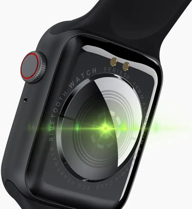 Alt view image 7 of 7 - Smart Watch ECG PPG Heart Rate Monitor Bluetooth Call 1.75 inch Full Touch Screen Temperature Smartwatch for IOS Android