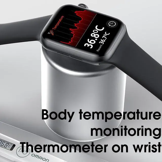Alt view image 4 of 7 - Smart Watch ECG PPG Heart Rate Monitor Bluetooth Call 1.75 inch Full Touch Screen Temperature Smartwatch for IOS Android