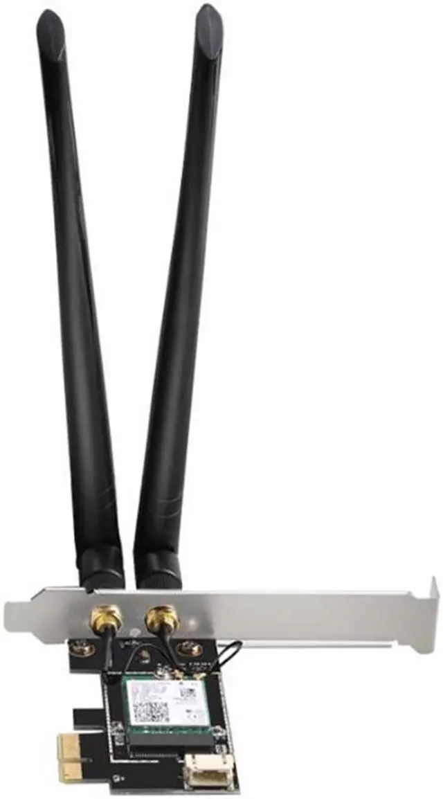 Alt view image 5 of 7 - Dual Band 2.4G/5G 3000Mbps 802.11ax Intel AX200 Wifi 6 PCI-E PCI Express Wifi Adapter Bluetooth 5.0 Network Card For Desktop PC