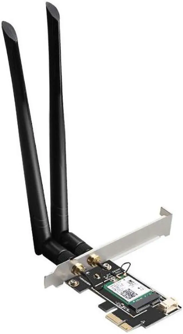 Alt view image 6 of 7 - Dual Band 2.4G/5G 3000Mbps 802.11ax Intel AX200 Wifi 6 PCI-E PCI Express Wifi Adapter Bluetooth 5.0 Network Card For Desktop PC