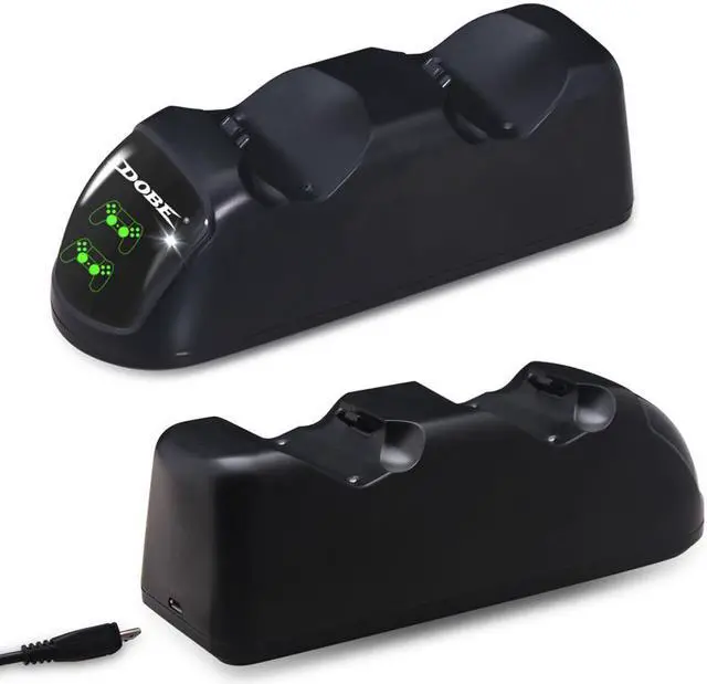 Alt view image 4 of 7 - PS4 Controller Joystick Handle USB Charger Stand Fast Charging Docking Station Gamepad for Playstation 4 PS4 Slim Pro Stand