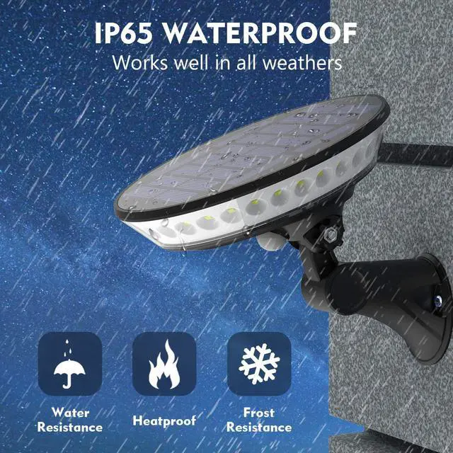 Alt view image 2 of 7 - Solar Motion Sensor Light Outdoor, New Upgrade Solar Lights Outdoor,Motion Solar Lights Outdoor Waterproof,Led Solar Lights Outdoor Motion Sensor,Super Bright Solar Sensor Lights