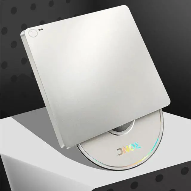 Alt view image 2 of 7 - Touch Sensor External CD DVD Drive, USB 3.0 USB Type C Ultra Slim DVD RW CD ROM Drive Burner Writer Recorder Player Portable Slot in Superdrive for Mac/MacBook Pro/Air/iMac/Laptop/PC Windows