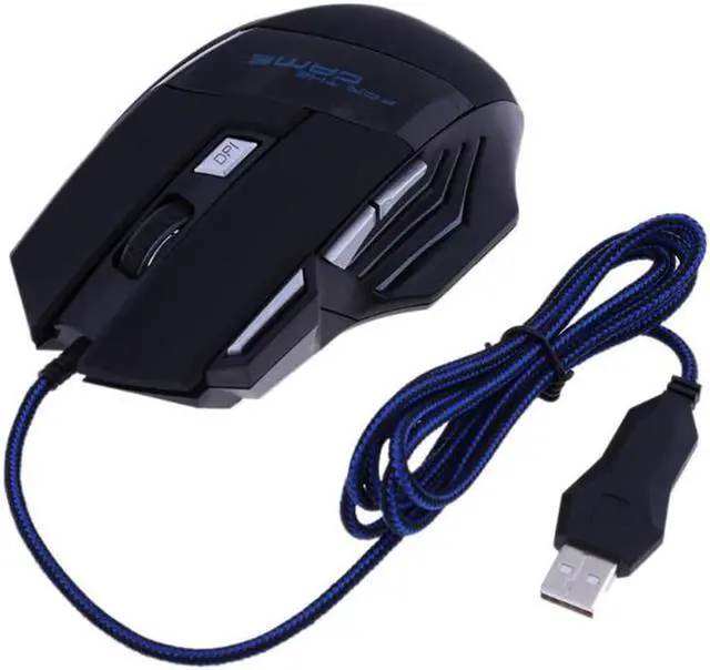 Alt view image 7 of 7 - 5500DPI LED Optical USB Wired Gaming Mouse 7 Buttons Gamer Computer Mice for Computer Laptop Desktop PC Gaming Mice