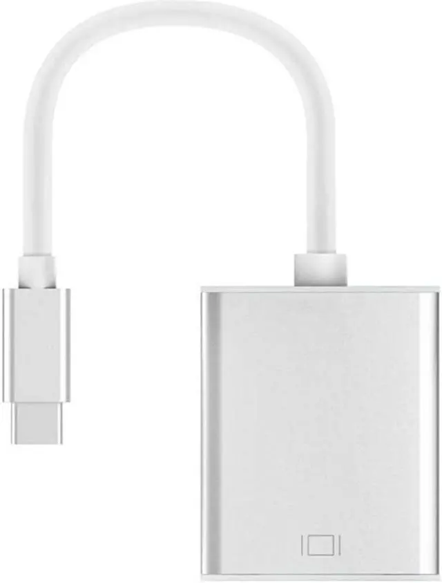 Alt view image 3 of 7 - USB-C to VGA Adapter, Bincolo USB 3.1 Type C (Thunderbolt 3) to VGA Converter Compatible with MacBook Pro, New MacBook, MacBook Air 2018, Dell XPS 13/15, Surface Book 2 and More