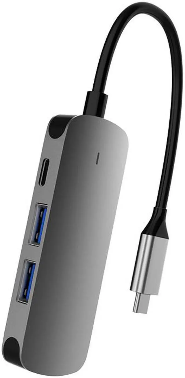 Alt view image 7 of 7 - Type C 4-in-1 USB C Hub Type-C to HDMI USB 3.0 2.0 Multi USB C Docking Station Laptop Switch HDMI for MacBook Pro Air for Notebook Laptop Phone