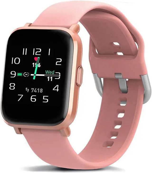 Main image of 18 Sports Mode Smart Watch with Music Control, DIY Screen Fitness Tracker with Blood Oxygen H-R Monitor, Sleep Tracker with Pedometer Step Calories Counter for Men Women