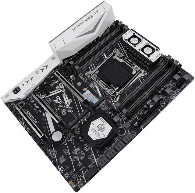 Alt view image 7 of 7 - X99 TF X99 Motherboard Intel XEON E5 LGA2011-3 All Series both DDR3 DDR4 RECC NON-ECC memory NVME USB3.0 ATX Server