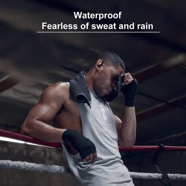 Alt view image 6 of 7 - Wireless Bluetooth Earbuds, V5.0 HD HiFi Stereo Bluetooth Earpiece 200H Playtime Waterproof Noise Cancelling In-Ear Headphones with Charging Case, USB-C Quick Charge for iPhone Android Sports Business