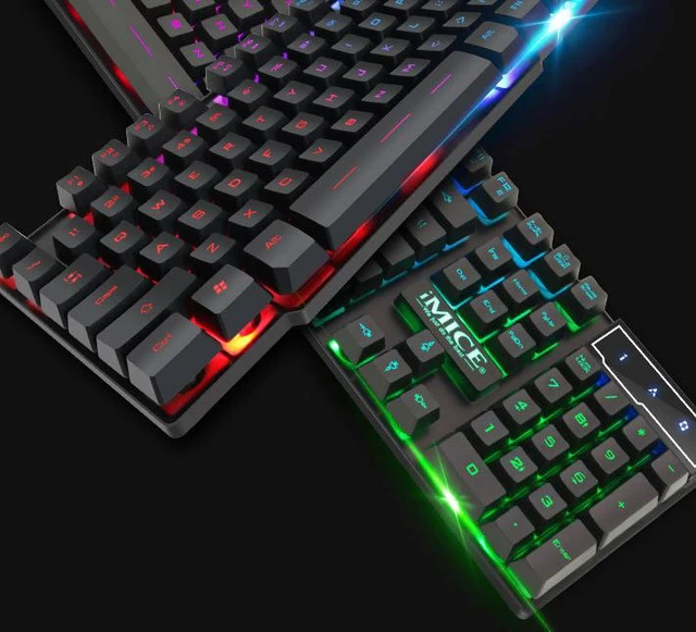 Alt view image 7 of 7 - Gaming keyboard and Ergonomic Wired Gaming Mouse 7 Button LED 2400 DPI USB Computer Mouse Gamer Mice With Backlight Gaming Keyboard Mouse Set for PC Laptop