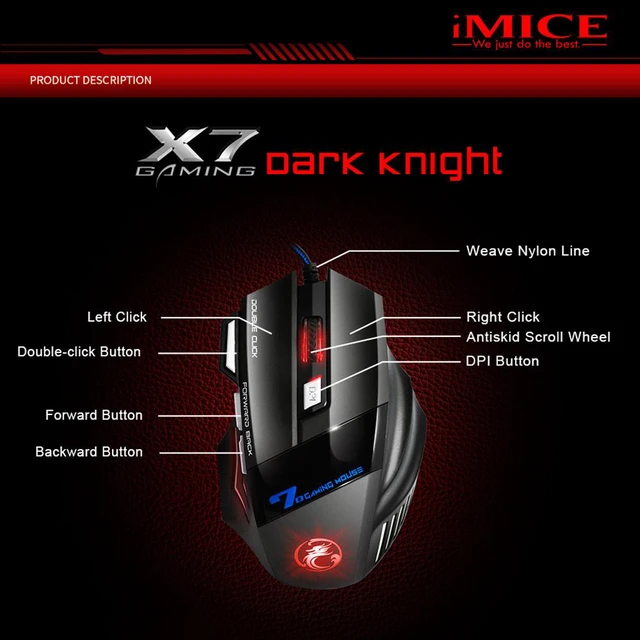 Alt view image 4 of 7 - Gaming keyboard and Ergonomic Wired Gaming Mouse 7 Button LED 2400 DPI USB Computer Mouse Gamer Mice With Backlight Gaming Keyboard Mouse Set for PC Laptop