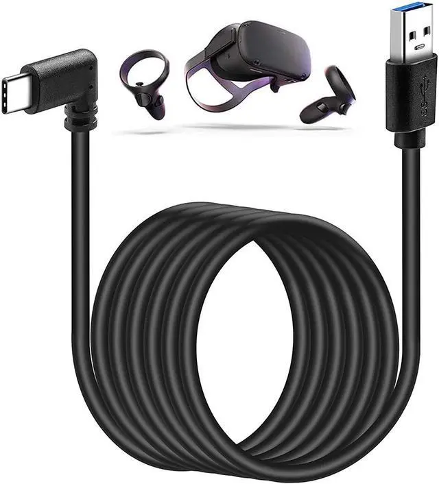 Main image of USB A 3.0 to USB C Cable 13FT / 4M,  Oculus Link Headset Cable Compatible for Oculus Quest/Quest 2 and Gaming PC,High Speed Data Transfer & Fast Charging Oculus Cable (4M)