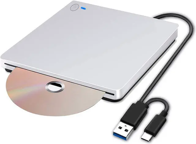 Main image of External DVD Drive, CD/DVD Reader and Burner, Laptop Drive, External Disk Drive, External CD DVD, Computer Burner, USB DVD Drive, CD Drive, External CD Drive, USB 3.0 CD/DVD Portable Player