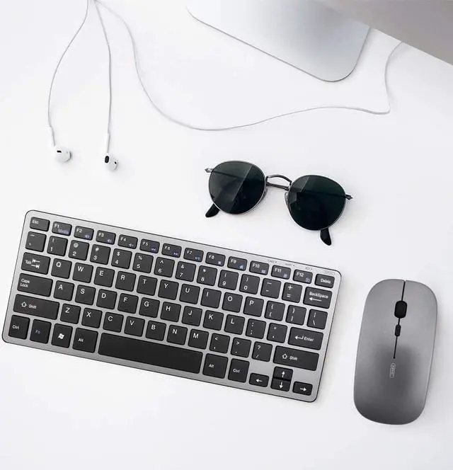 Alt view image 6 of 7 - Wireless Mouse for Laptop, 2.4G Rechargeable Silent Computer Mouse,1600 DPI Ultra Thin Optical Portable USB Mini Mouse, Cordless Mice for Laptop, PC, MacBook, Mac