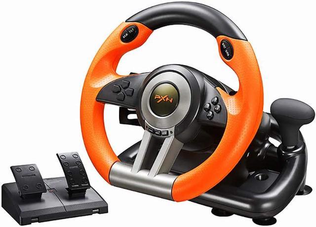PC Racing Wheel, PXN V3II 180 Degree Universal Usb Car Sim Race Steering  Wheel with Pedals for PS3, PS4, Xbox One,Xbox Series X/S,Nintendo Switch 