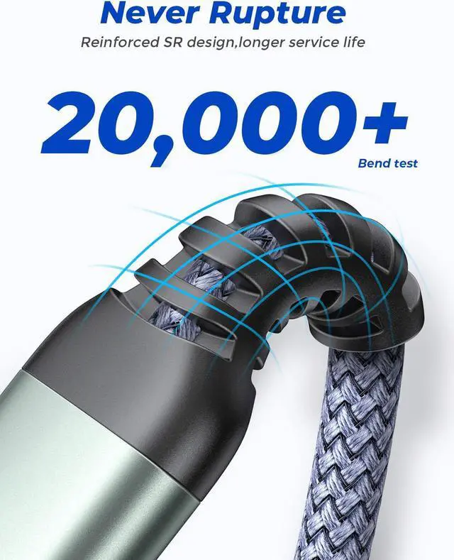 Alt view image 2 of 7 - 2M/6.6FT USB 3.0 Extension Lead, USB Type A Male to Female Extension Cord Durable Braided Material 5Gbps Fast Data Transfer Compatible with USB Keyboard, Mouse, Flash Drive, Hard Drive, Printer -Gray