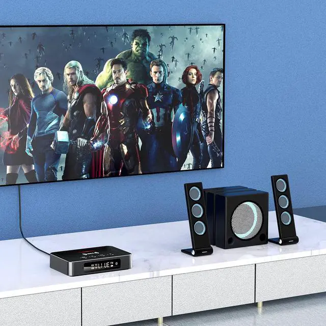 Alt view image 3 of 7 - Bluetooth Transmitter Receiver, NFC-Enabled Audio Adapter 5.0, 3.5mm AUX RCA Adapter Compatible with PC/TV/Tablet/Speaker/Home Car Sound System