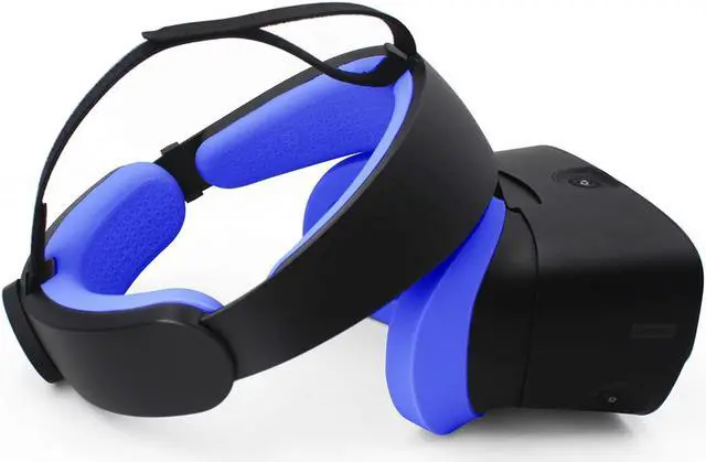 Alt view image 5 of 7 - VR Mask Silicone Protective Cover & Front Foam and Rear Foam Silicone Cover Suit Set for Oculus Rift S Headset Sweatproof Waterproof Anti-Dirty Replacement Face Pads Accessories