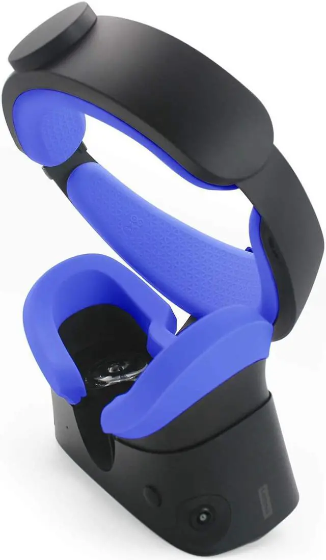 Alt view image 6 of 7 - VR Mask Silicone Protective Cover & Front Foam and Rear Foam Silicone Cover Suit Set for Oculus Rift S Headset Sweatproof Waterproof Anti-Dirty Replacement Face Pads Accessories