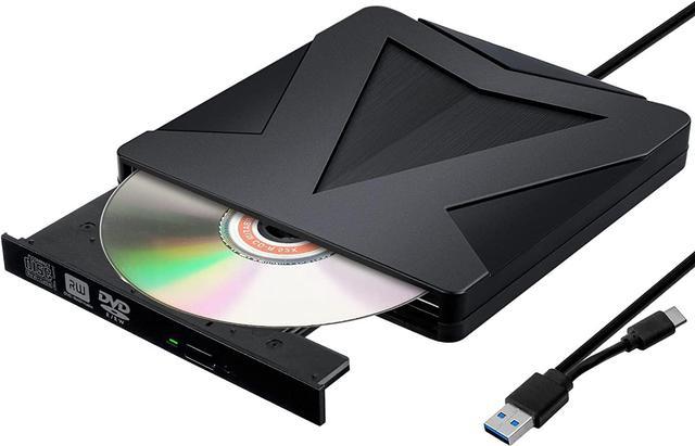 Portable Usb 3.0 Dvd-rom Optical Drive External Slim Cd Rom Disk