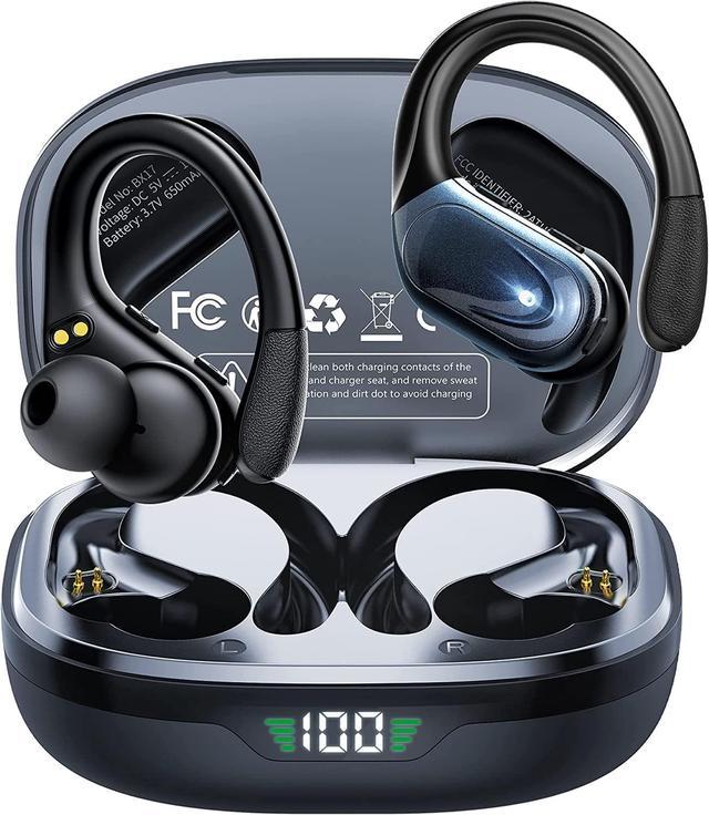Wireless Earbuds, Bluetooth 5.1 Earphones Auto Pairing Bluetooth Headphones True Wireless Stereo HiFi Headphones for Running Sports in-Ear with Smart