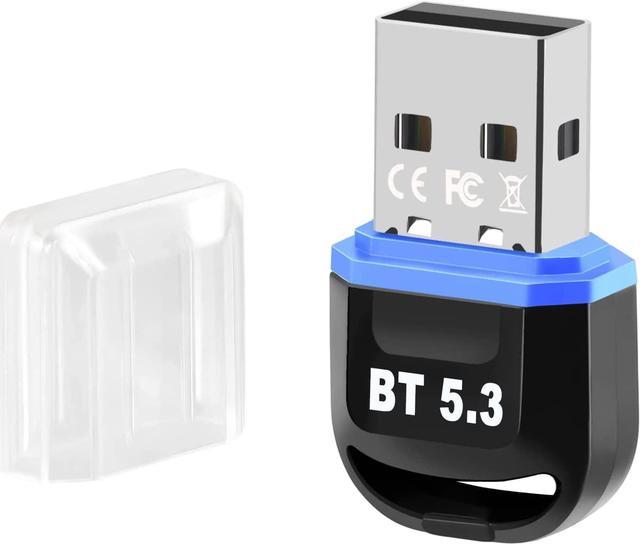 Bluetooth5.3 Technology & Ultra-Low delay] Bluetooth USB Adapter