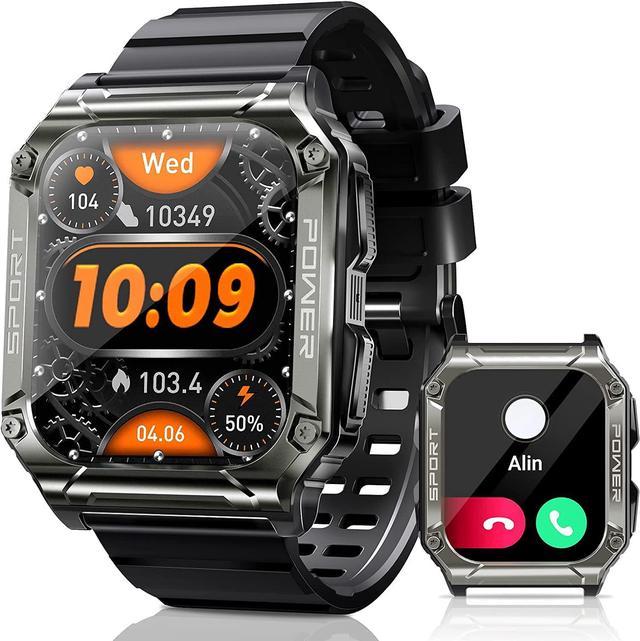 Military watch with heart rate monitor best sale