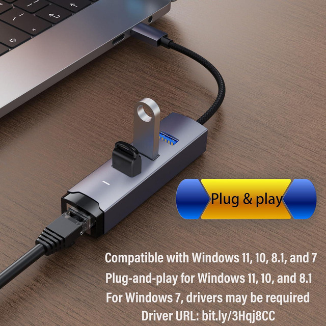 Adaptateur USB Bluetooth 5.4 Pour PC - Double Antenne, Portée 150 M, Plug & Play Windows 11/10/8.1