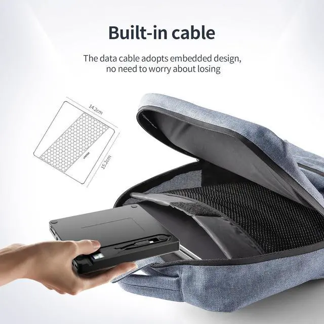 Alt view image 7 of 7 - Hitoor External CD DVD Drive, USB3.0/USB C Portable CD/DVD Player with SD/TF Slot, 1 USB 3.0 & 4 USB 2.0 Ports, CD ROM Burner Optical Drive Compatible with Windows 11/10/8.1/8/7/vista,Linux,MacOS