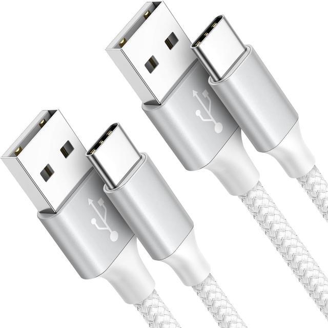 Main image of Hitoor USB C Cable 6ft./2M, for iPhone 15/15 Pro/Max/Plus Cable, USB A to USB C Car Play Cord for i-Pad 10th Gen iPad Pro 12.9/11 i-Pad Air 6th /5th /4th Gen Mini 6th Gen, Android Cellphone - 2 Pack