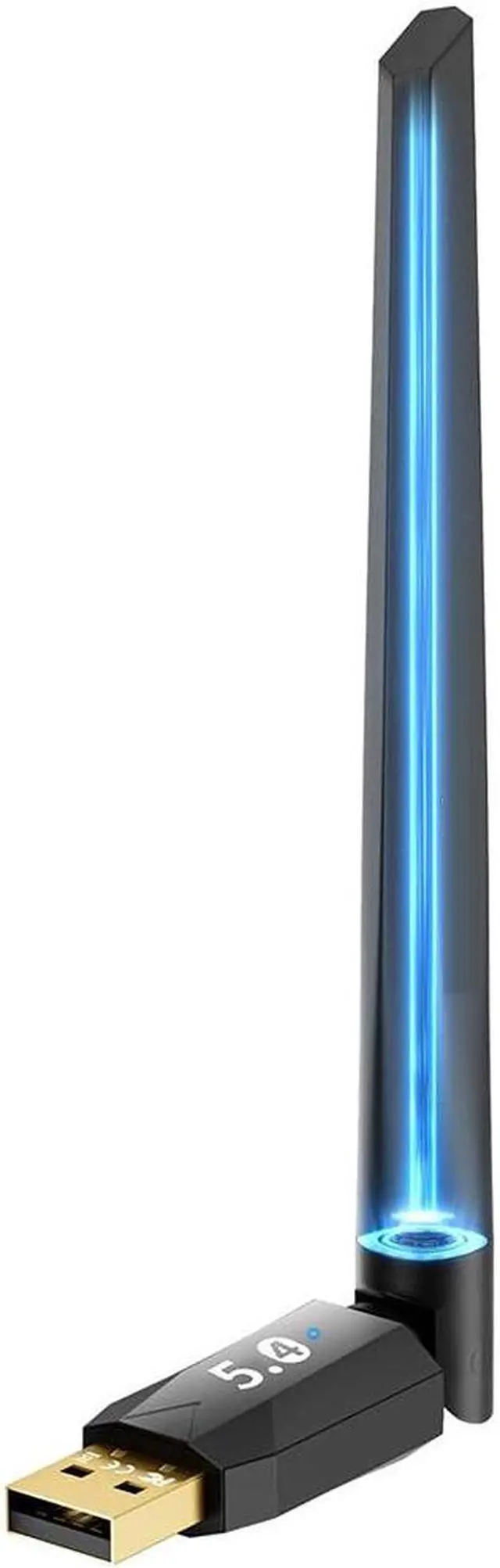 Main image of Hitoor 150M Long Range USB Bluetooth 5.4 Adapter for PC, Wireless Dongle Enhanced Antenna for Laptop Desktop PC Windows 11 10 8.1 7, Plug and Play Bluetooth Headphones Headset Speaker Mice Keyboard