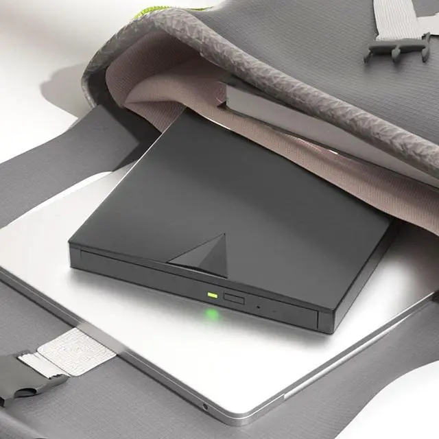 Alt view image 7 of 7 - Hitoor  7-in-1 External CD DVD Drive for Laptop, USB 3.0 DVD Player with 4 USB Ports & SD/TF Slot Optical Disk Drive Reader Writer Burner for PC, Laptop Windows 11/10/8/7/ XP/ 2003/Vista/Linux, MacOS