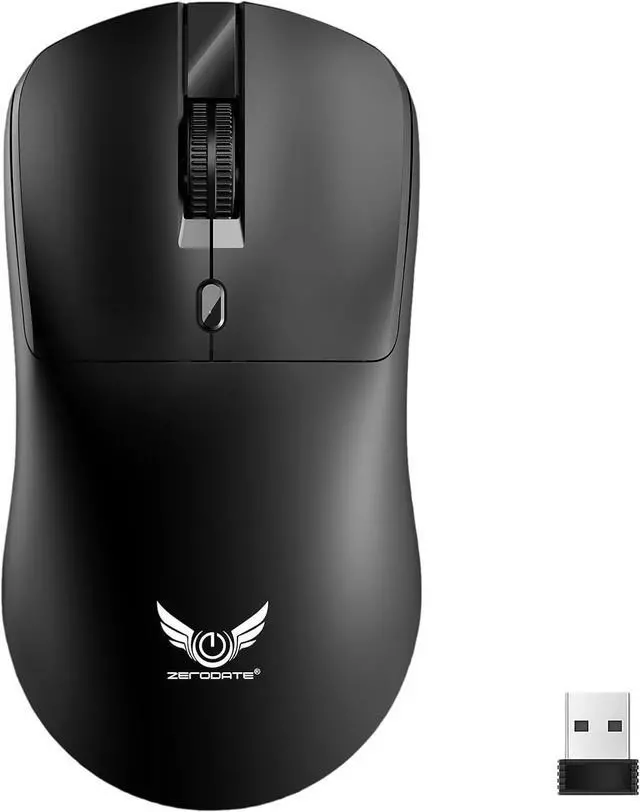 Main image of Hitoor Wireless PC Mouse, 2.4G RF Wireless Mouse, 3 Adjustable DPI 800-1200-1600 dpi, Silent Click, Wireless Mouse, Computer Mice for Laptop Notebook, PC, Computer (Black)