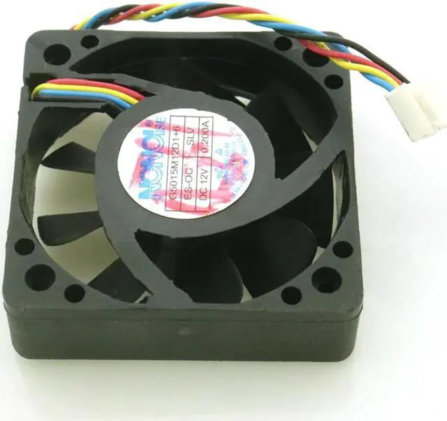 Alt view image 5 of 5 - Shipping G5015M12D1+6 HA5015M12F-Z 12V 0.20A 50x50x15mm 4Wires 4Pins Cooler Cooling Fan