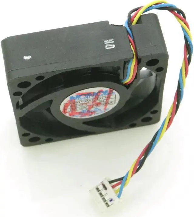 Alt view image 3 of 5 - Shipping G5015M12D1+6 HA5015M12F-Z 12V 0.20A 50x50x15mm 4Wires 4Pins Cooler Cooling Fan
