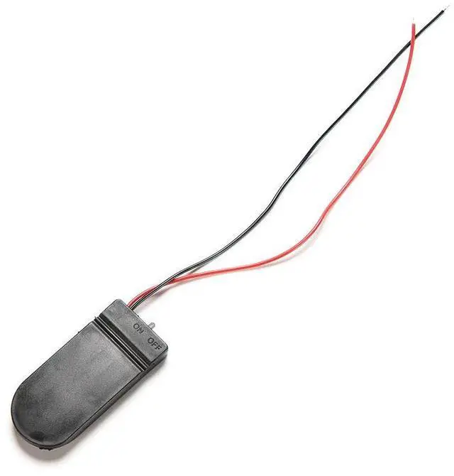 Alt view image 4 of 6 - 10pcs CR2032 Button Coin Cell Battery Socket Holder Case Cover With ON/OFF Switch 3V x2 6V battery Storage Box