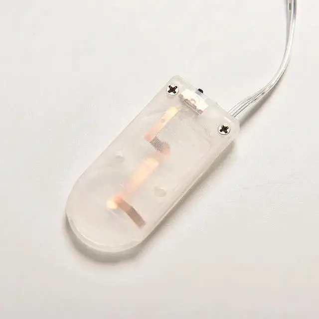 Alt view image 3 of 6 - 5PCS Plastic Clear CR2032 Button Coin Cell Battery   Holder Case With ON/OFF Switch