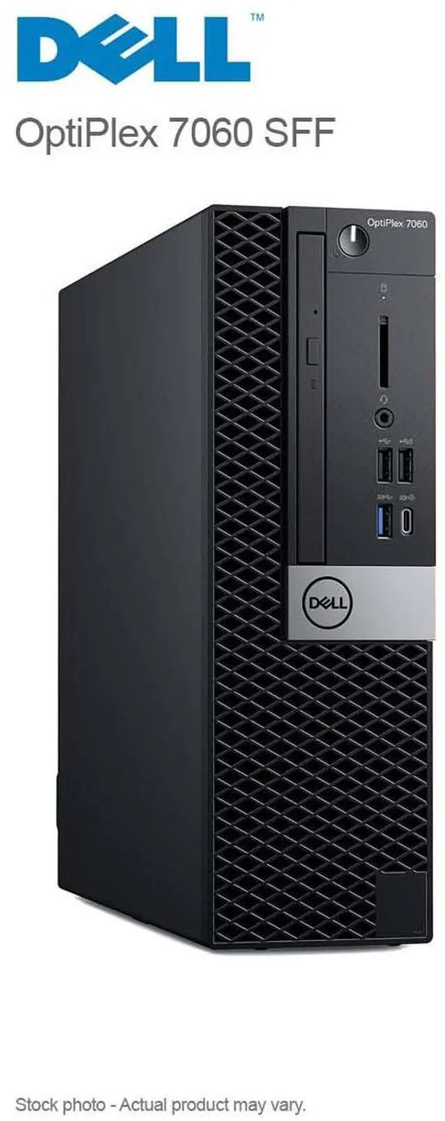 Alt view image 3 of 3 - Dell OptiPlex 7060 Small Form Factor Intel Core i7-8700 4.6GHz Turbo 32GB RAM 1TB NVMe Win 11 Pro