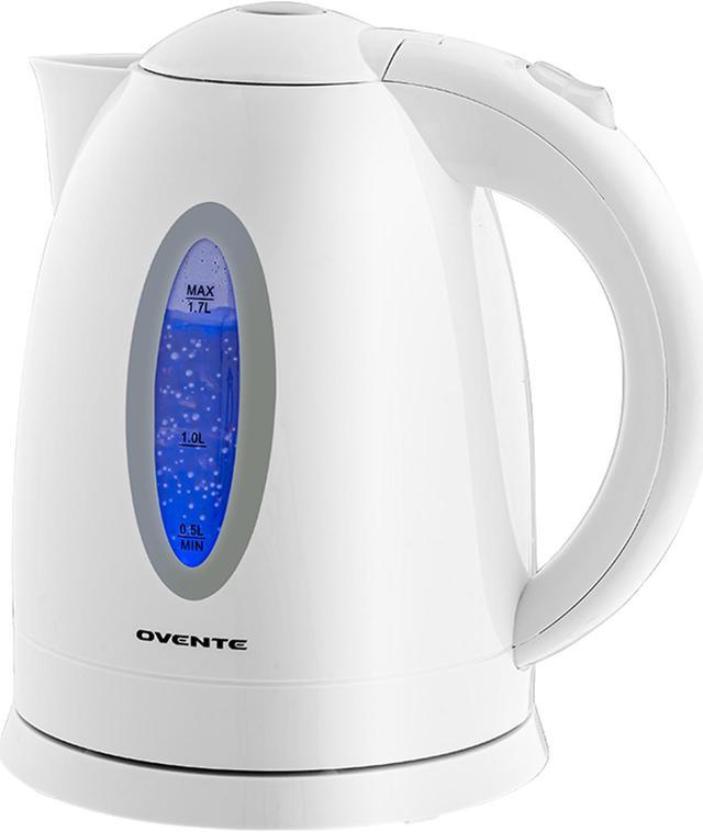 OVENTE Portable Electric Hot Water Kettle 1.7 Liter Stainless
