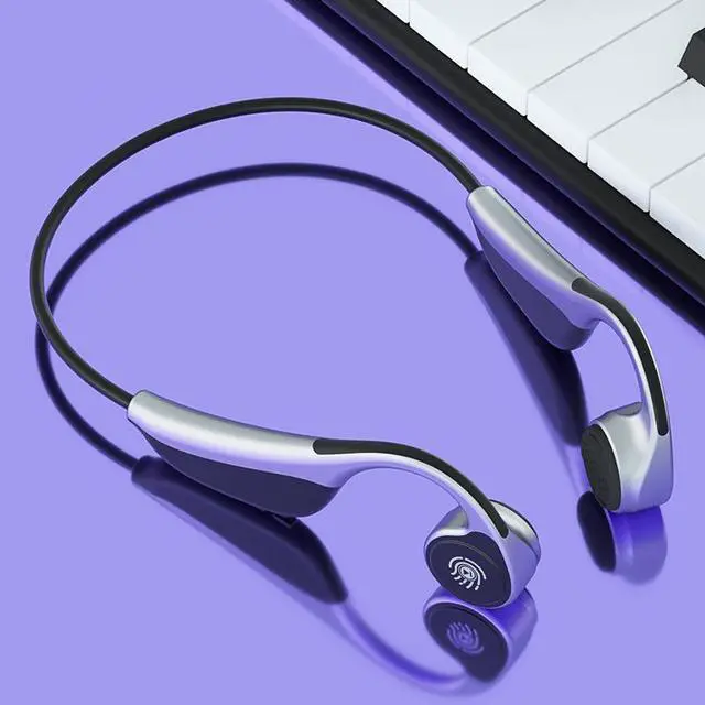 Alt view image 3 of 7 - SIROKA,waterproof bone conduction stereo sport wireless  BT over-ear headphone&earphone no damage
