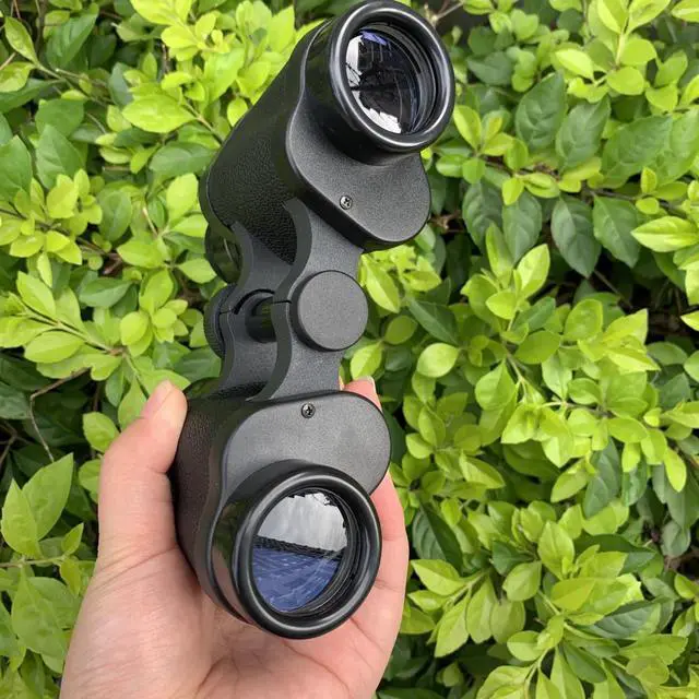 Alt view image 7 of 7 - Waterproof HD Blue Film Long Rang Lens 8x30 Outdoor Equipment Night Hunting Binoculars Telescope BAK4 Prism Zoom Lens Camping