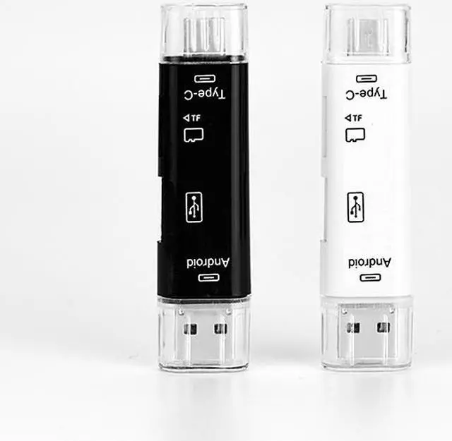 Alt view image 2 of 5 - Usb 3.1 Card Reader High Speed SD TF Micro SD Card Reader Type C USB C Micro USB Memory Multi-Function Card Reader/Writer OTG/USB for Mobile Phone,Laptop ,Computer