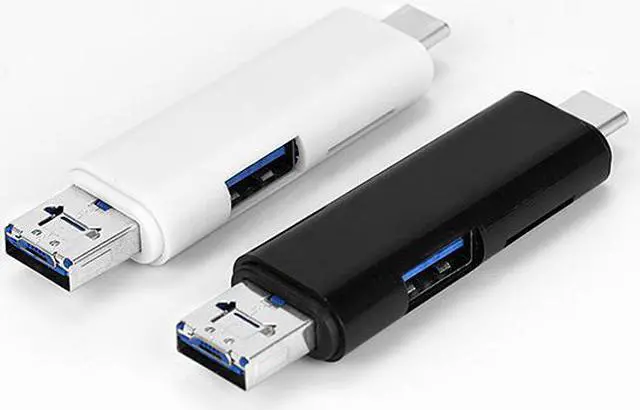 Alt view image 3 of 5 - Usb 3.1 Card Reader High Speed SD TF Micro SD Card Reader Type C USB C Micro USB Memory Multi-Function Card Reader/Writer OTG/USB for Mobile Phone,Laptop ,Computer