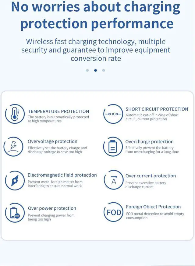 Alt view image 3 of 7 - Automatic Coil Sensor QI Wireless Car Charger LED Light Indicator Voice Message Car Charger with Car Vent Clip