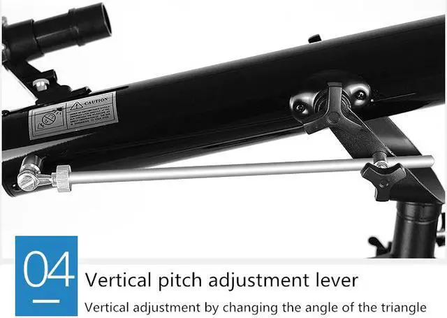 Alt view image 4 of 7 - Telescope Astronomical Manufacturer 90060 HD Professional Astronomical Refractor Telescope for Kids Learning the Stars& Planets