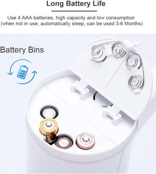 Alt view image 3 of 7 - 350ml Waterproof Foam Liquid Dispenser Touch-free Hand Washer Soap Dispenser Pump IPX4 Infrared Foaming Hand Washer For Bathroom/Kitchen