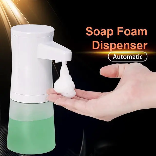 Alt view image 7 of 7 - 350ml Waterproof Foam Liquid Dispenser Touch-free Hand Washer Soap Dispenser Pump IPX4 Infrared Foaming Hand Washer For Bathroom/Kitchen