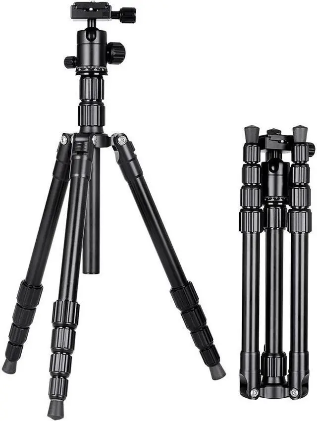 Main image of SIROKA Professional 55 Inches  Portable Tripods for Gopro,SLR,Canera,Mobile Phone with 360 Degree Ball Head